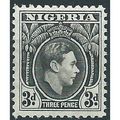 Nigeria 1944 SG53b 4d Black Mounted Mint ....