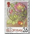ISLE OF MAN, FLOWER, Dog Rose, pink 1999, 26p, #3