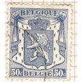 Belgium 1936 - SG737 - 50c blue - State Arms - ...