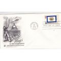 United States 1976 West Virginia Flag FDC Washi...