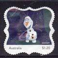 2023, DISNEY'S 'FROZEN', USED SELF-ADHESIVE STA...