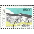 PORTUGAL, Tras-os-montes house, aqua 1988, 55Esc