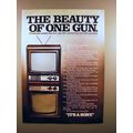 1975 Sony Trinitron KV-1722 Television TV Ad!