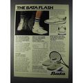 1980 Bata Flash Tennis Shoe Ad