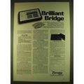 1980 Bridge Challenger Ad - Brilliant Bridge