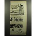 1951 Canadian Pacific Cruise Ad - Honeymoon dreams came true
