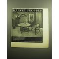 1958 Harvey Probber Furniture Ad - Table and Chairs
