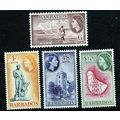 Barbados QEII 1953 sg289/300 - LMH - 3 scans