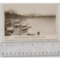 vintage postcard Thames Embankment from Westmin...