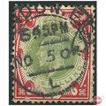 1902 SG257 1s Dull Green & Carmine Fine Used