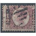 1870 SG48 1/2d Rose Plate 8 Good Used Check Let...