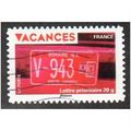 FRA 2009 (56c) 'VACANCES -NUMBER PLATE' FINE US...
