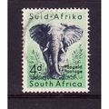 SOUTH AFRICA 1954 SG 156 4d AFRICAN ELEPHANT FI...