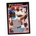 1991 Score Pete Incaviglia baseball card #278 –...