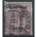 South West Africa 1923 SG3 2d Dull Purple Good+...