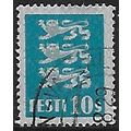Mi 79 b: 10 s. Turkish blue Definitive Stamp: N...