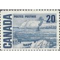 CANADA, The Ferry, Quebec, blue 1967, 20c, #3