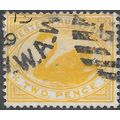 WESTERN 1898 AUSTRALIA STATE QV BLACK SWAN YELL...