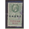 Great Britain Stamp, KGV Foreign Bill, 3 Shilli...
