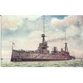 Naval HMS NEW ZEALAND Tuck Oilette Postcard (9109)