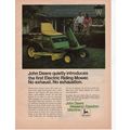 John Deere Vintage Print Ad April 1972