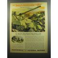 1945 Oldsmobile 76mm Cannon Advertisement - The...