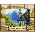 New Zealand Laser Engraved Wood Picture Frame L...