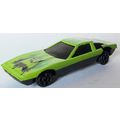 MODEL CAR - GREEN - hawk logo - 1:80