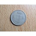 Belgium 1956 1 Franc Belgique (French Text) Coin