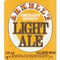 BEER BOTTLE LABEL - ARKELLS BREWERY - LIGHT ALE...