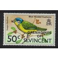 St. Vincent Gren Blue hooded Euphonia Bird ERRO...