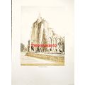 Crowland Abbey, Lincolnshire, Book Illustration...