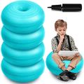 Lewtemi 4 Pcs Flexible Seating Yoga Ball Chair ...