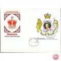 Dominica FDC 1978 - SG MS615 - 25th Anniversary...