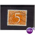 NETHERLANDS 1946 NUMERALS 5C F/U SG639A