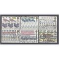 1977 Christmas set of 6.Fine Used.2013gbb