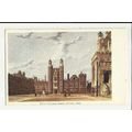 Berkshire ETON COLLEGE Great Court Art Postcard