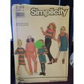 Simplicity 9789 Girl's Pants, Dress, Tops, Jump...
