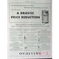 THE WANDER COMPANY 1934 OVALTINE drastic price ...