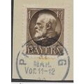 GER (BAVARIA) 1914 1m KING LUDWIG III' (PERFED)...