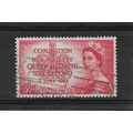 Australia.SG264 3 1/2d Queen Elizabeth II (Scar...