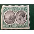 Dominica KGV 1923 ½d Black & Green Mounted Mint...