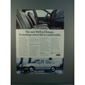 1984 Ford Tempo Car Ad - Never Felt so Comfortable