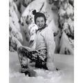 Marilyn Monroe vintage print Snow Early Photo p...