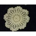 Doily crochet lace off white