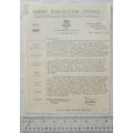 1952 letter Empire Rheumatism Council, London r...