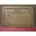 EXETER, DEVON vintage unposted 6 view Lettercard /