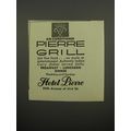 1951 Hotel Pierre Ad - Air-conditioned Pierre G...