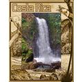 Costa Rica Laser Engraved Wood Picture Frame Po...