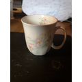 Fine Bone China Springfield Mug With Floral Design